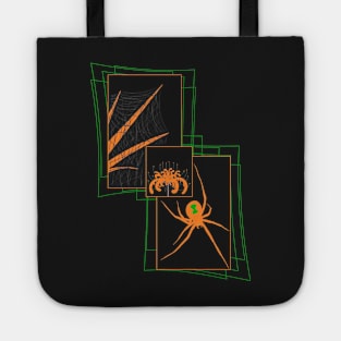 Black Widow V30 (Multicolor) Tote