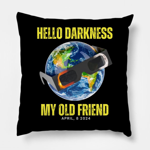 EARTH DAY ECLISPE Pillow by Lolane