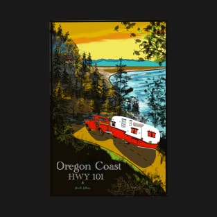 Oregon Coast HWY101 Travel T-Shirt