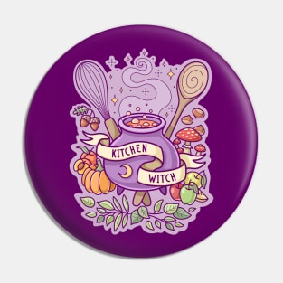 Kitchen Witch Pin