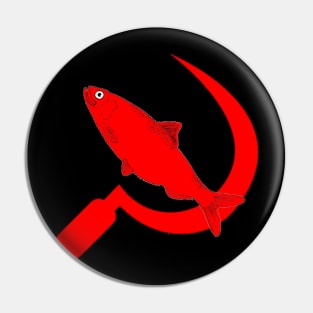 Red red herring Pin