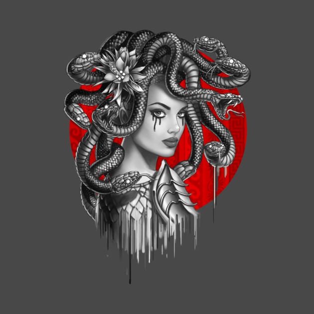 Medusa Red Dot by bomazu