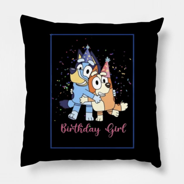 bithday girl Pillow by GapiKenterKali