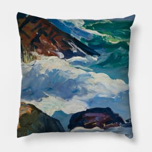 Sunlit Surf by George Bellows Pillow