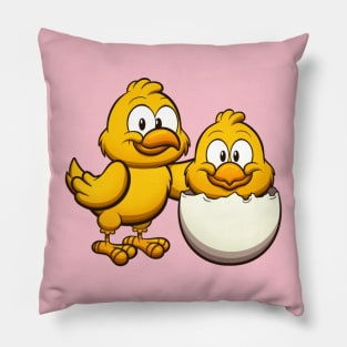 Cute Little Chicks Pillow