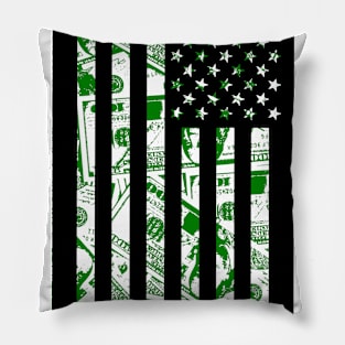 DC MONEY FLAG Pillow