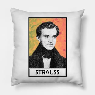 Johann Strauss Pillow