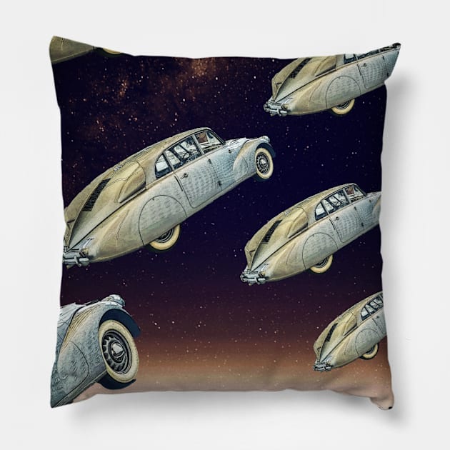 Final Frontier Pillow by Borges