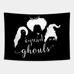 Squad Ghouls Tshirt - Hocus Pocus Witches Squad Tapestry