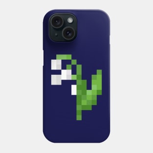 Minecraft Lily of the Valley Phone Case