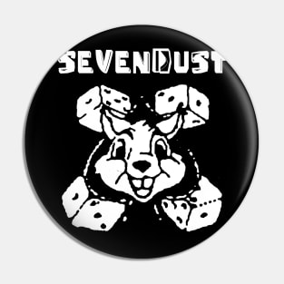 sevendust bunny dice Pin