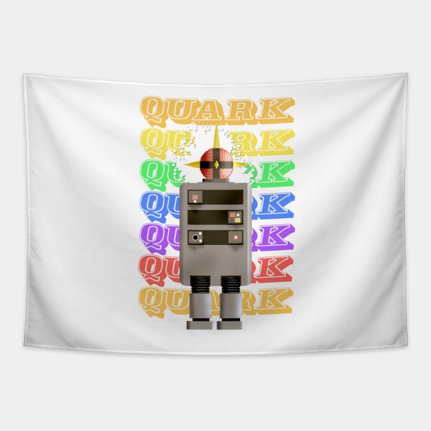 Quark the Rainbow 65 Tapestry by Andydrewz