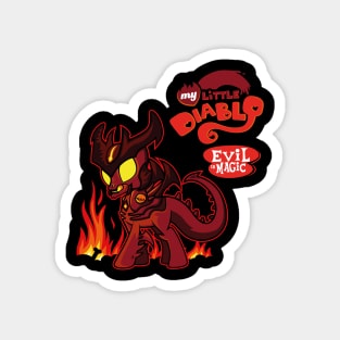 My Little Diablo Magnet