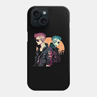 Cyberpunk Man 2D Phone Case