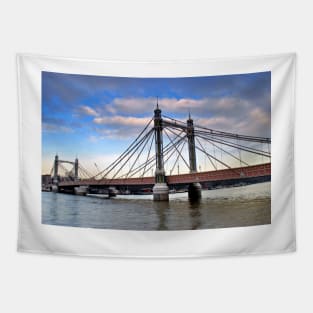 Albert Bridge River Thames London Tapestry