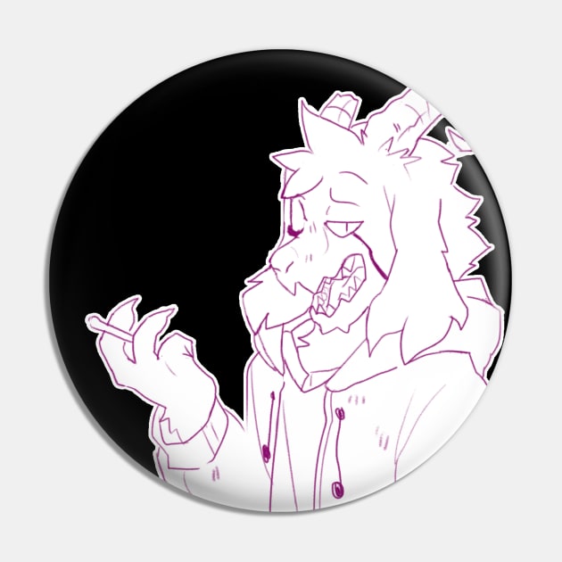 SwapFellShift Asriel Pin by WiliamGlowing