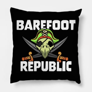 Barefoot Republic Logo Pillow