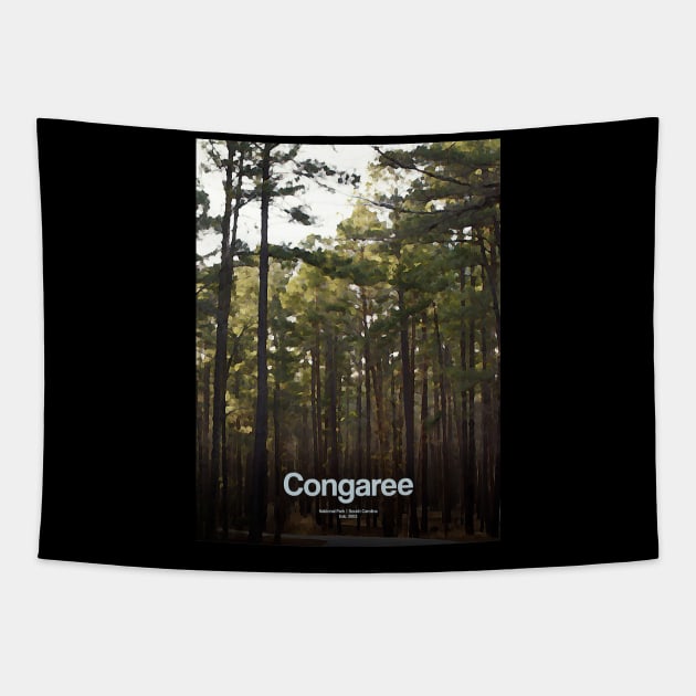 Congaree National Park Tapestry by robertdaviss