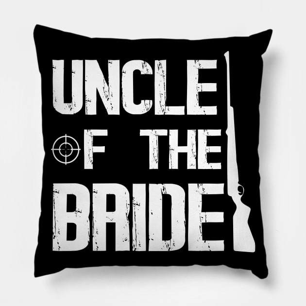 Uncle Of The Bride Happy Married Wedding Day To Me Him Her Pillow by DainaMotteut