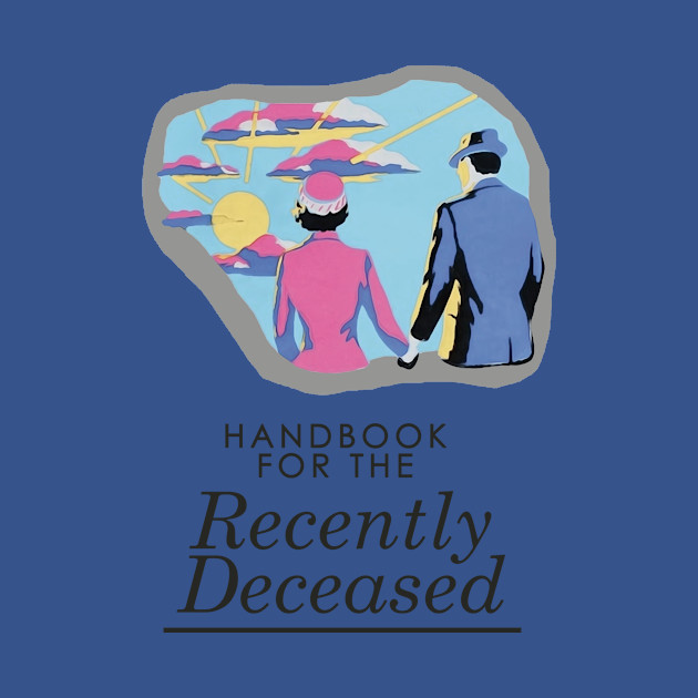 Discover Handbook For The Recently Deceased - Light, non-distressed - Beetlejuice - T-Shirt