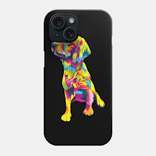 Dog pop art Phone Case