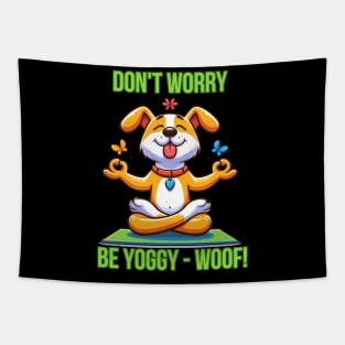 Yoga Dog Tapestry