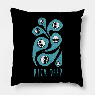 neck deep Pillow