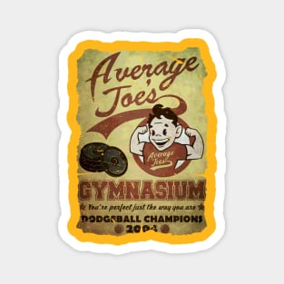 Average Joes Vintage Magnet