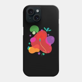 Organic Shapes Art Phone Case