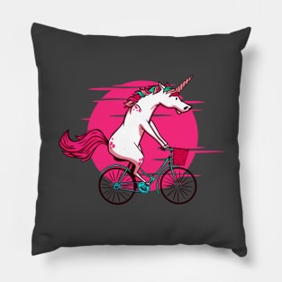 Unicorn Bicycle Pillow