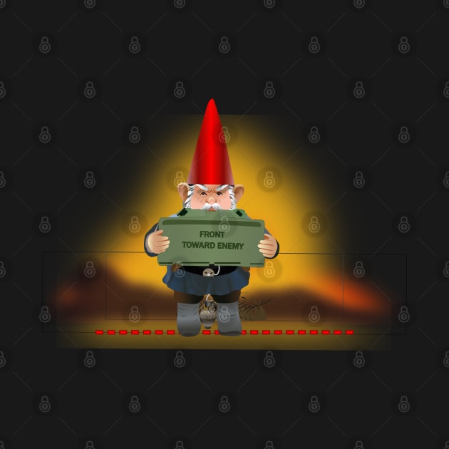 Vietnam Gnome w Claymore - Grenade w Fire X 300 by twix123844