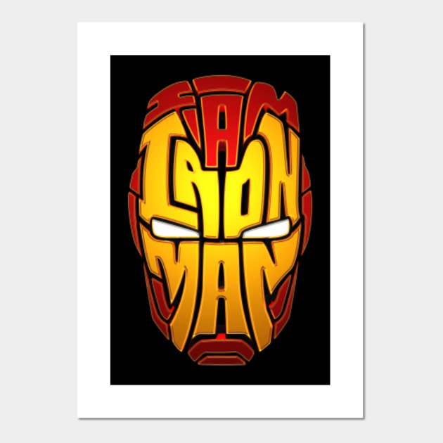 I Am Iron Man Iron Man Face Posters And Art Prints Teepublic Also, find more png clipart about iron man clipart,paint clipart,retro clip art. i am iron man