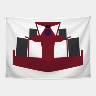 Formula racer 24 Tapestry