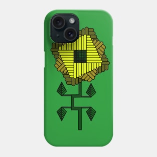 Sunflower - Geometric Abstract Phone Case