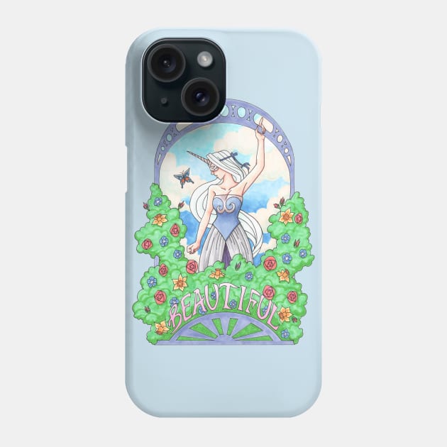 Inner Beauty Phone Case by AriesNamarie