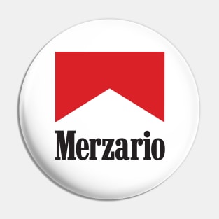 Retro Arturo Merzario 1970's race logo - Italian F1 & Sports car racer Pin