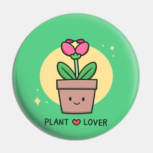 Plant lover Pin