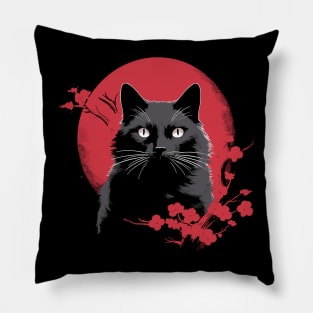 Cottagecore Goth Kawaii Anime Cat Gifts Men Girls Womens Cat Pillow