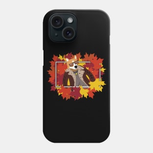 Autumn corgi Phone Case