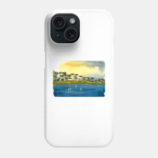 Mediterranean Seascape at Dawn Phone Case