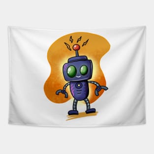 Robot Kid Tapestry