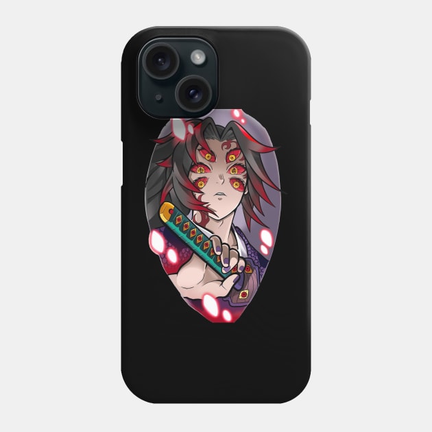 Kokushibo Phone Case by Stephanie Francoeur Art