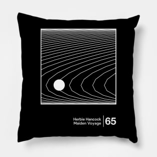 Maiden Voyage - Herbie Hancock - Minimalist Graphic Design Artwork Pillow