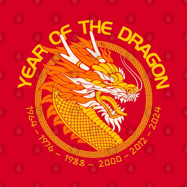 Chinese New Year of the Dragon by Ray Crimson