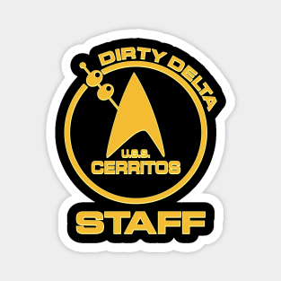 Lower Decks Dirty Delta staff Magnet