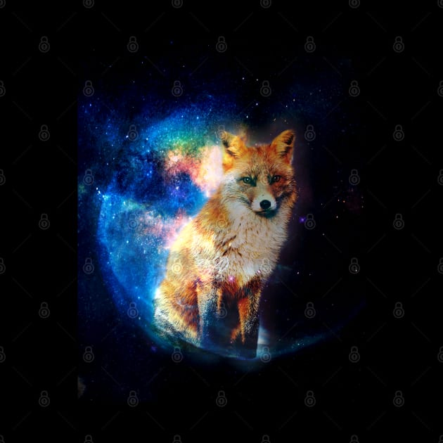 Fox Power Animal by Bluepress