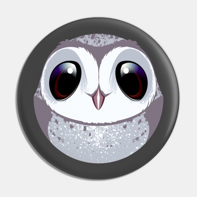 Bubble Barn Owl Pin by eranfowler