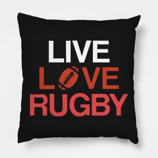 LIVE LOVE RUGBY - MINIMALIST Pillow