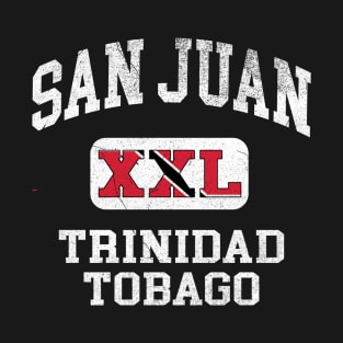 San Juan, Trinidad and Tobago - XXL Athletic design T-Shirt