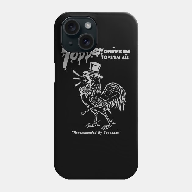 Topper Drive In Reverse Phone Case by TopCityMotherland